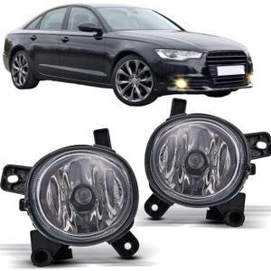 Fog Lights for Audi A4 A5 A6 Q3 S5 S6 Allroad (Quattro Avant Wagon Cabriolet Convertible Sport Sedan Prestige Sport Utility Coupe Volkswagen VW CC 2008-2018 2pcs