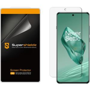 Supershieldz (2 Pack) Designed for OnePlus 12 Screen Protector, High Definition Clear Shield (TPU)