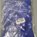 Honellaty Christmas Red Table Cloth, Snowflake Print, Flannel Backed Vinyl Tablecloth for Rectangle Tables, Waterproof PVC Plastic Table Cover for Christmas Winter, Holiday Party Use 52 x 70 Inches