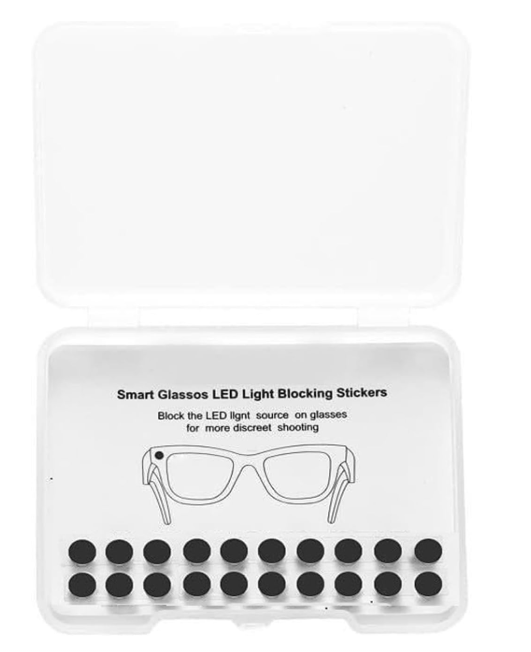 2 x Camera Lens Cover Set Suitable for Enhancing Privacy and Clear on Intelligent Glasses Improves Imaging Clear 20pcs Intelligent Glasses Camera