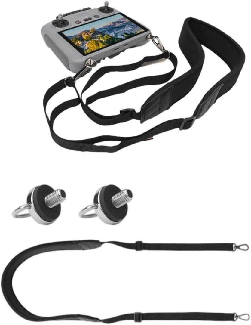 Lanyard Neck Strap Compatible with DJI RC/RC2 Controller,Comfort Shoulder Strap with Folding Screw for Mavic 4 Pro,Pressure Relief Adjustable Lanyard, Portable Stabilizer Accessories