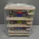 Wooden Marbles Run Ball Drop Toys 8-Tier Rolling Tower Toys with 16 Balls Ramp Whirling Game Ball Tower Educational Learning Toys for Gifts 3 4 5 6 7 8 Years Toddler Boys Girls