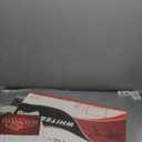 VIZ-PRO Magnetic Dry Erase White Board, 36 X 24 Inches, Black Aluminium Frame