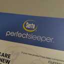 Serta Goose Feather Down Fiber Comforter Twin Size - 100% Cotton Cover Duvet Insert - Hotel Luxury Hypoallergenic Bedding Comforter All Season Medium Warmth 68 x 90 Inch White