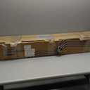 ROVOGO LED Shower Panel Tower System, 5-Function Shower Column with Rainfall Waterfall Shower Head, 4 Body Jets, Handheld and Tub Spout, Stainless Steel Brushed