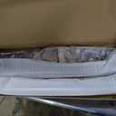 GETPRO Tub Shower Door 56-60 in. W x 58 in. H Semi-Frameless Bypass Double Sliding Bathroom Glass Tub Door,1/4 inch Clear Tempered Glass Bathtub Door Chrome Finish