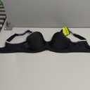Wacoal Women's Sport Contour Convertible Underwire Bra, Black/Lilac Gray, 36DD