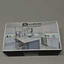 Asidrama 10 Pack 3 Inch(76mm) Brushed Gold Kitchen Cabinet Handles, Cabinet Pulls Kitchen Cabinet Hardware for Cupboard Drawer Pulls (3" Hole Center)