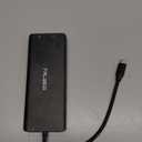 Laptop Docking Station Dual Monitor, 14 in 1 USB C Hub Multiport Adapter Dongle with 2 HDMI, DisplayPort, Ethernet, SD/TF, USB C/A Ports, PD, Mic/Audio, Compatible for MacBook Dell HP Lenovo (Grey)