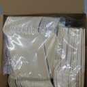 Gezond 250Pcs Disposable Paper Plates Set, Compostable Plate Sugarcane Utensils Eco Friendly Dinnerware Kit Includes 50 Biodegradable Plates, Forks, Knives and Spoons for Brithday Party Camping