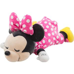 Disney Store Official Cuddleez Plush - Minnie Mouse - Big Plush - Super Soft & Huggable Toy for Fans & Kids of All Ages - Perfect Collectible Gift, Plushy, 23 inches