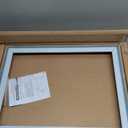 MCS Canvas Float Frames 12x16 Frame, Natural Woodgrain Finish for Finished Canvases, Vertical & Horizontal Wall Hanging Large with Adhesive for Canvas Paintings (1-Pack)