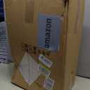 FUNSXBUG 19 Inch Large Horse Statue Figurines - Resin Standing Fighting Horse Sculpture Home Office Decoration Tabletop Decor Ornaments (Brown)