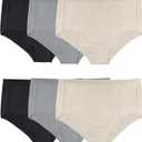 Fruit of the Loom Women's Plus Size Underwear Briefs, Fit for Me, Designed to Fit Your Curves