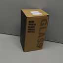 84oz Glass Water Bottle with Stainless Steel Handle,2.5L Gallon Water Bottle with 2-IN-1 Straw Lid, Silicone Sleeve and Motivational Capacity Marker, Wide Mouth Water Jug For Gym, Workout, Olive