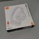 JBL Tune 520BT - Wireless On-Ear Headphones, Up to 57H Battery Life and Speed Charge, Lightweight, Comfortable and Foldable Design, Hands-Free Calls with Voice Aware (White)