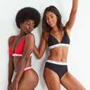 Hanes womens Originals Hi-leg Panties, Breathable Stretch Cotton Underwear, Assorted, 6-pack (Large, Basic Color Mix)