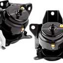 2PCS Front Left & Right Engine Motor Mounts Compatible with 2014-2018 Sliverado Sierra 1500 V8, 2015-2020 Escalade Suburban Tahoe, Replace OE: 84175581, 84175582