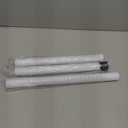 Sliding Door Security Bar, 17.1-51" Adjustable Lock Bar with Rubber Tips, 1.25" Thickened Metal for Sliding Window & Door, White, Fortify Your Home Entry Points