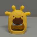 Momcozy Baby Teether Toys | Baby Teething Toys | Baby Teething Relief | Food Grade Silicone Teether Baby Toys | Baby Teether 0-6 Months | Teething Toy 6-12 Months | Baby Essential | Yellow