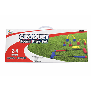 Misco Toys Soft Foam Croquet Play Set