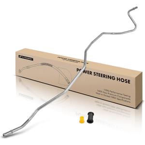 A-Premium Power Steering Return Hose Line Assembly Compatible with Acura TL 2004 2005 2006 2007 2008, 3.2L 3.5L, Intermediate Pipe