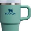 STANLEY Quencher H2.0 Tumbler with Handle and Straw 20 oz | Flowstate 3-Position Lid | Cup Holder Compatible for Travel | Insulated Stainless Steel Cup | BPA-Free | Spring Green