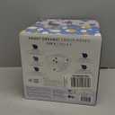 The Honest Company Comfort Dry Disposable Overnight Diapers for Sensitive Skin, Hypoallergenic, Baby Cozy Cloud and Star Signs Design Club Box Size 5 (27 Lbs) 40 Count