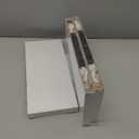 Upassion White Floating Shelves - Set of 3, 16" Wall Mounted Shelves for Home Decor, Living Room, Bedroom, Bathroom, Kitchen