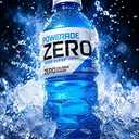 POWERADE Zero Electrolyte Enhanced Zero Sugar Mixed Berry Sports Drink, 20 Ounce (Pack of 24) Best By 05/26/26