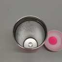 Owala SmoothSip Slider Insulated Stainless Steel Coffee Tumbler, Reusable Iced Coffee Cup, Hot Coffee Travel Mug, BPA Free 20 oz, Pink (Pucker Up)