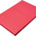 Prang (Formerly SunWorks) Construction Paper, Holiday Red, 12" x 18", 100 Sheets