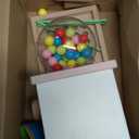 9.6" Wooden Gumball Machine Counting Montessori Toys for 3 4 5 Years Old Boys Girls, Toddler Preschool Learning Activities Toy for Kids Ages 4-8, Birthday Gifts Sensory Toys