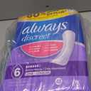 Always Discreet Adult Incontinence Pads for Women, Drier, 6 Drop Long Length, Extra Heavy Absorbency, Pads for Bladder Control Management, Bladder Leaks, & Postpartum Pads, 45ct