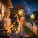 TAKE ME Sun Solar Lights Outdoor Waterproof Metal Garden Stakes for Patio Yard Walkway LawnPatio Mothers Gifts Mom Wife Grandma (Sun)