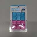 Chill Ice: Plastic Ice Cubes 12 ct. (6 Blue + 6 Pink)