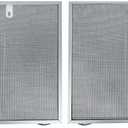 Filtro para campana extractora de 13-7/8 x 15 3/4 x 0.35 pulagadas, filtros de repuestos de campana extractora, 2 filtros de aluminio, reemplazo de filtros, filtro de ventilacion. filter grease