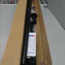 Tension Curtain Rod 41-118" Heavy Duty No Drilling Adjustable Black, 1.26" | Corrosion-Resistant, Fits Windows & Patio Doors & Bathroom, Secure Non-Slip Hold