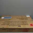 Height Adjustable Computer Tower Stand with Charge Station and USB Charging Port, 2-Tier ATX-Case Cart, Under Desk Mobile PC Stand, CPU Holder Cart with Locking Caster Wheels for Fits Most PC (Brown)