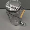Mason Craft and More Glass Drink Dispenser with Lid - Clear