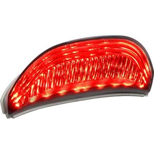 NTHREEAUTO Motorcycle Smoked LED Tail Light, 12V Brake Taillight Integrated with Turn Signals Compatible with Honda CBR600RR 2003-2006, CBR1000RR 2004-2007