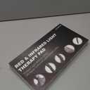 ALLOLO Red Light Therapy for Body, 3-in-1 LED Bead Red Light Therapy Belt with Timer Remote Control, 12.6"*6.3" 660nm&850nm Infrared Light Therapy for Body Back Waist Shoulder Knee Joint (Corded)