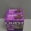 Quest Nutrition Frosted Protein Cookies, Chocolate Cake, 1g Sugar, 11g Protein, 2g Net Carbs, Gluten Free, 8 Cookies, Set of 2, BBD:02/20/2026