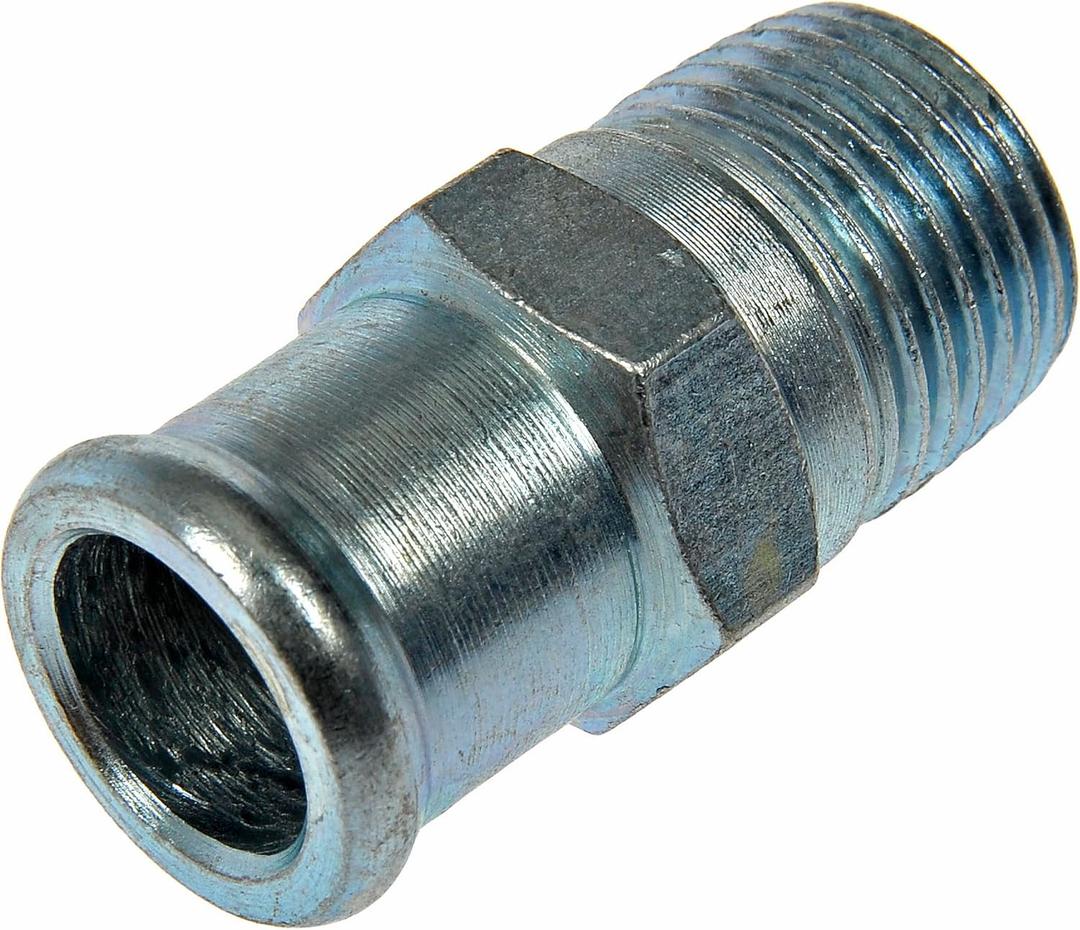 Dorman 56360 Heater Hose Connectors - 3/4 In. Hose X 1/2 In. Npt X 1-3/4 In. Long Nipple Universal Fit