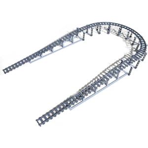 212 Pcs City Train Tracks Building Block Set Compatible with Lego,Train Tracks Accessories Set,Train Track Bridge Uphill and Downhill Set