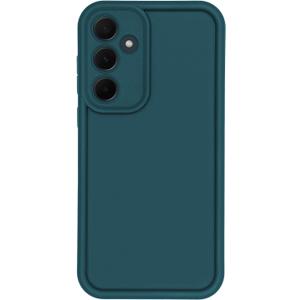 Puxicu Slim Case for Samsung Galaxy S24 Plus, Enhanced Camera Protection, Shockproof Skin-Friendly Touch Soft Case Cover for Samsung Galaxy S24+ Phone, Deep Blue