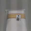 100% Combed Cotton Fabric by The Yard in Solid Color, White Fabric, 13 Options, for Quilting, Sewing, Crafts, Binding, Backing and Lining (White, 2/3 Yard pre Cut)