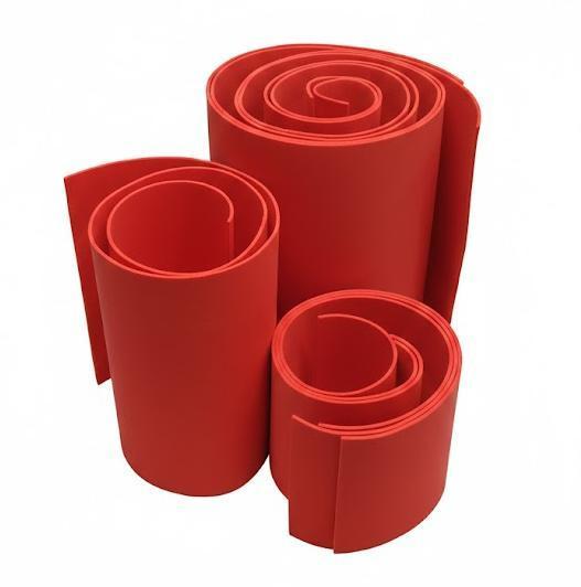 EVA Foam Roll | High Density 85kg/m3 | 2mm Thick | 48"x14" | Ideal for Cosplay, Crafts, DIY Projects (Red 3 Packs)