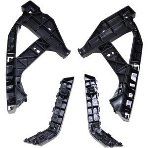 4 PC Front Headlight Bracket Compatible with 2016-2021 Honda Civic Sedan, Hold Mount Retainer OE 71140-TBA-A00 71190-TBA-A00 71193-TBA-A00 71198-TBA-A00