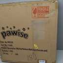 PAWISE Male Dog Pee Pad Holder with High Wall, 23.5"x23.5" Indoor Potty Tray for Medium/Large Dogs, Reusable Large Training Pad Holder with Splash Guard, Includes 4 Pee Pads, Anti-Slip & Easy to Clean